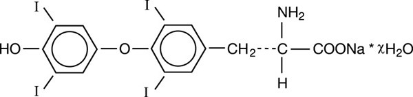 UNITHROID_structural_formula