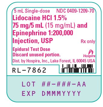 Lidocaine 5 mL ampule label.PNG