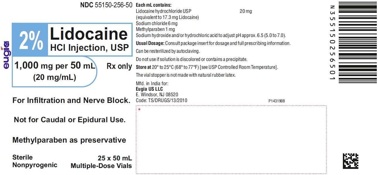 PACKAGE LABEL-PRINCIPAL DISPLAY PANEL - 2% 1,000 mg per 50 mL (20 mg / mL) - 50 mL Container-Carton Label [25 Vials]