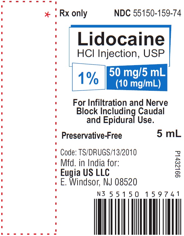 PACKAGE LABEL-PRINCIPAL DISPLAY PANEL - 1% 50 mg/5 mL (10 mg/mL) - 5 mL Ampule Label