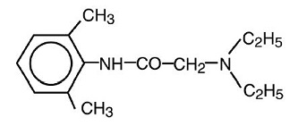 Lidocaine-Structure
