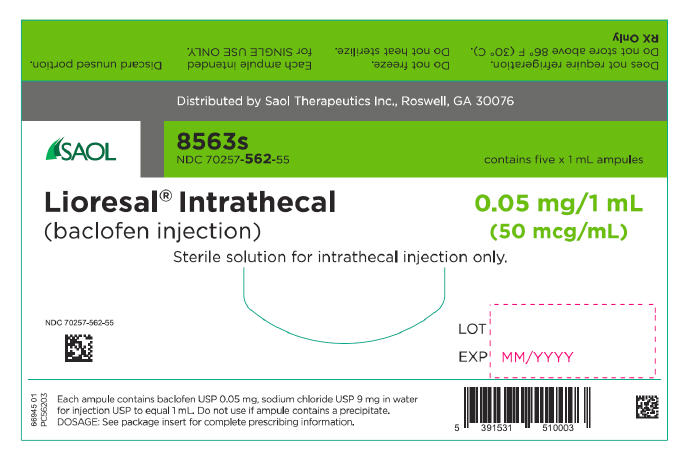 PRINCIPAL DISPLAY PANEL - 0.05 mg/1 mL Ampule Box Label