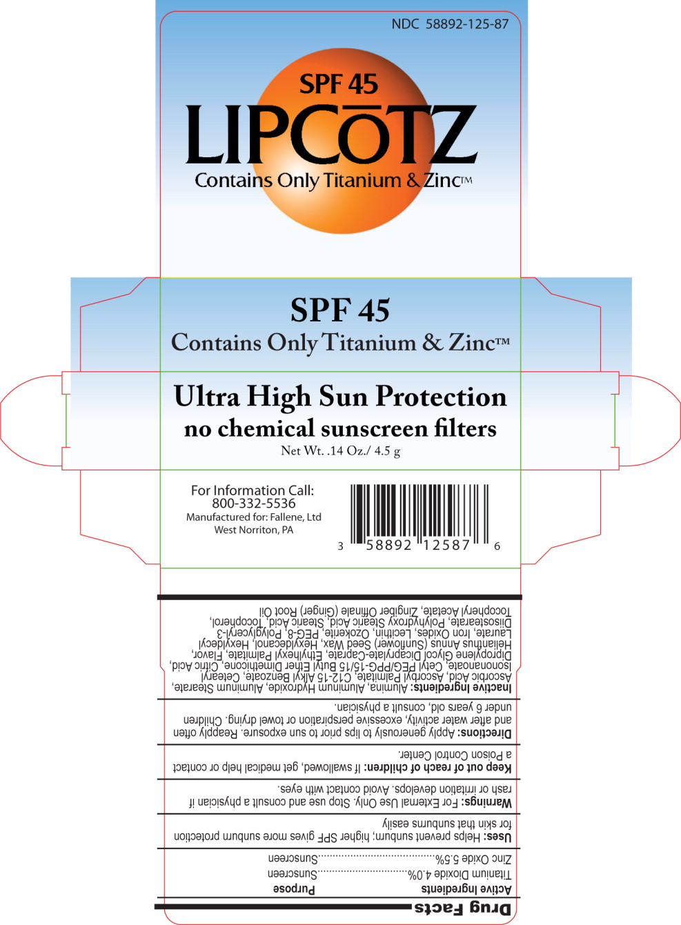 Lipcotz Lip Balm/sunscreen | Titanium Dioxide, Zinc Oxide Lipstick while Breastfeeding