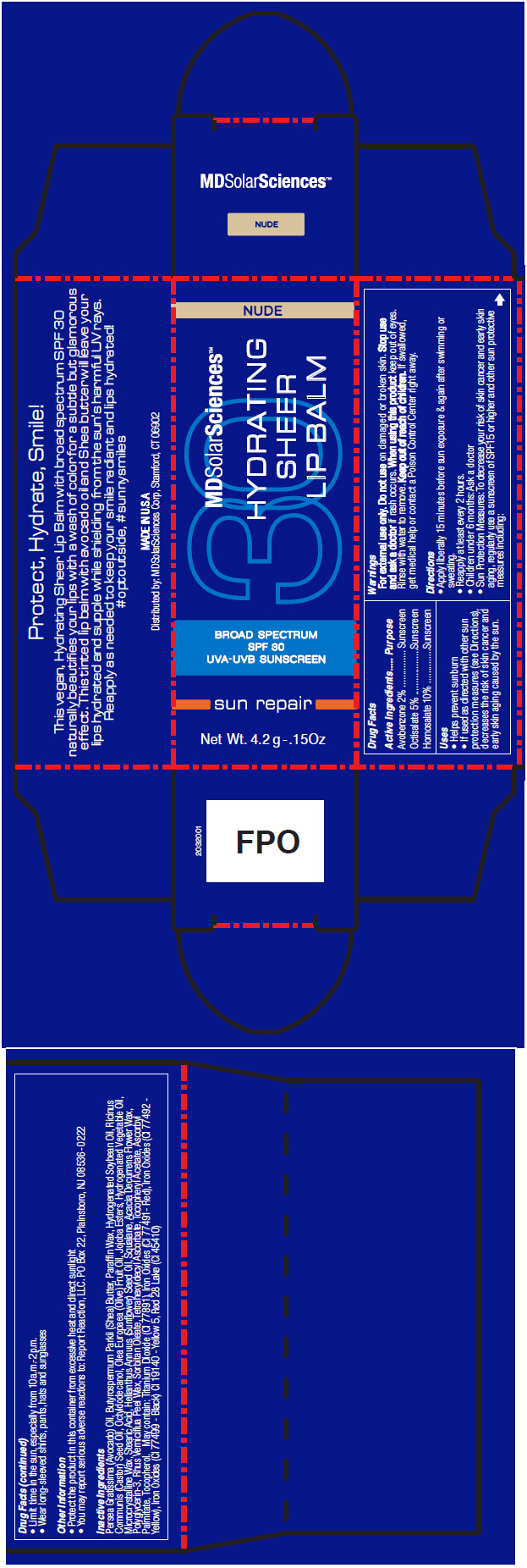 PRINCIPAL DISPLAY PANEL - 4.2 g Applicator Carton - Nude