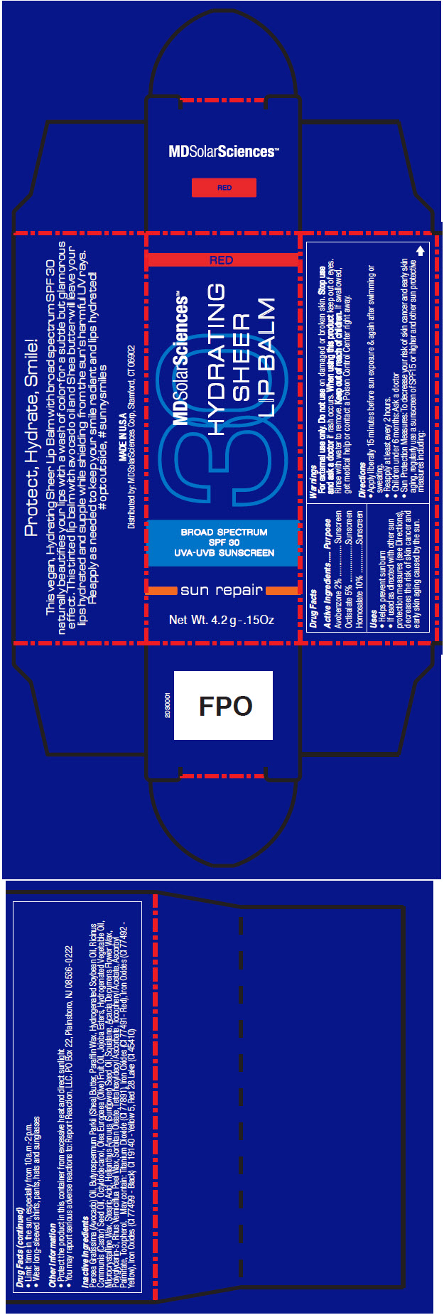 PRINCIPAL DISPLAY PANEL - 4.2 g Applicator Carton - Red