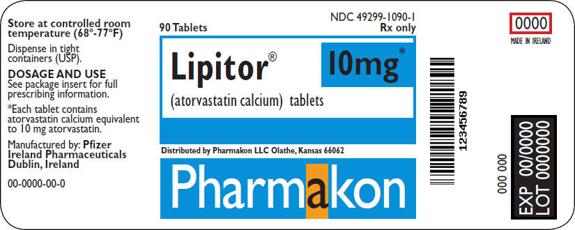 PRINCIPAL DISPLAY PANEL - 10 mg Tablet Label