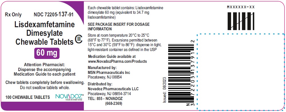 lisdex-dimesy-chew-tabs-60mg-100s-cntr-label