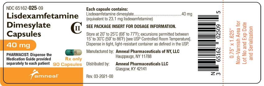 20 mg 90 ct Label