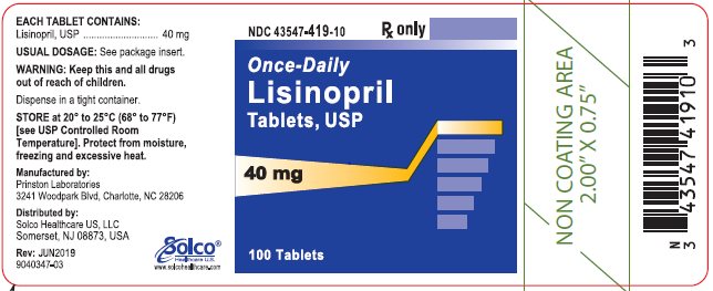 Container Label 40 mg