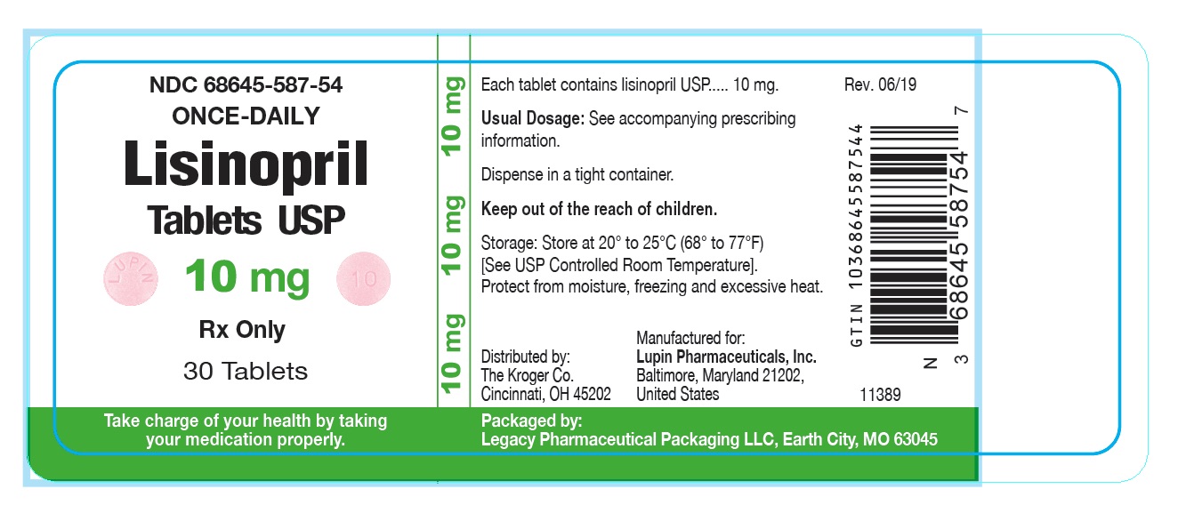 Lisinopril Tablets, USP 10 mg