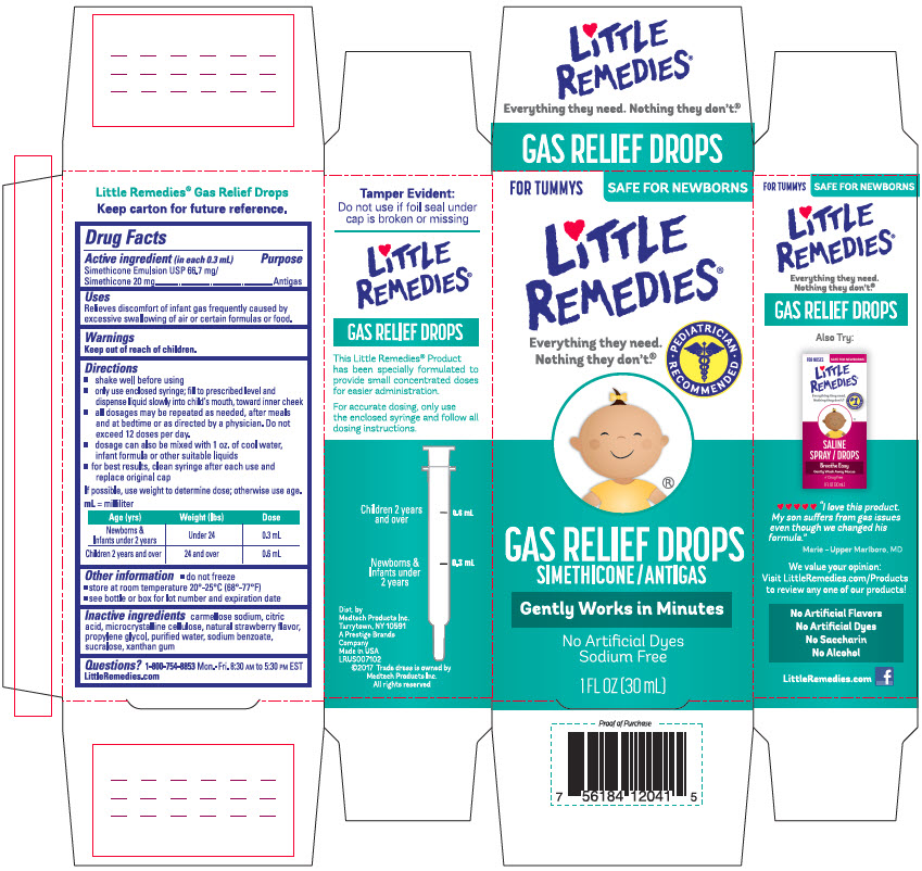 Little Remedies Gas Relief Drops 1.0 oz Carton