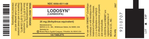 Lodosyn Label