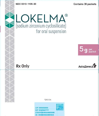 Rx Item-Lokelma 5GM 11 Packets by Astra Zeneca Pharma USA 