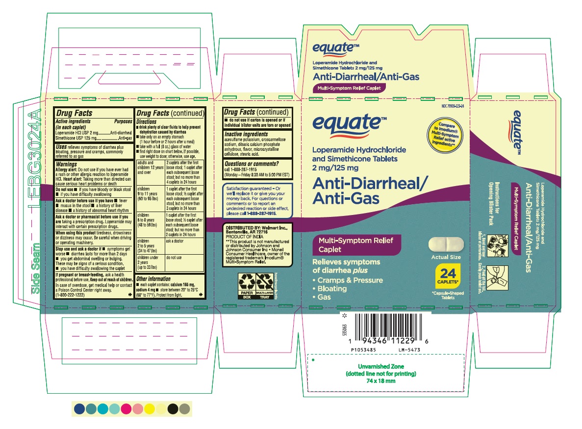 PACKAGE LABEL-PRINCIPAL DISPLAY PANEL - 2 mg/125mg (24 Caplets) Blister Carton Label