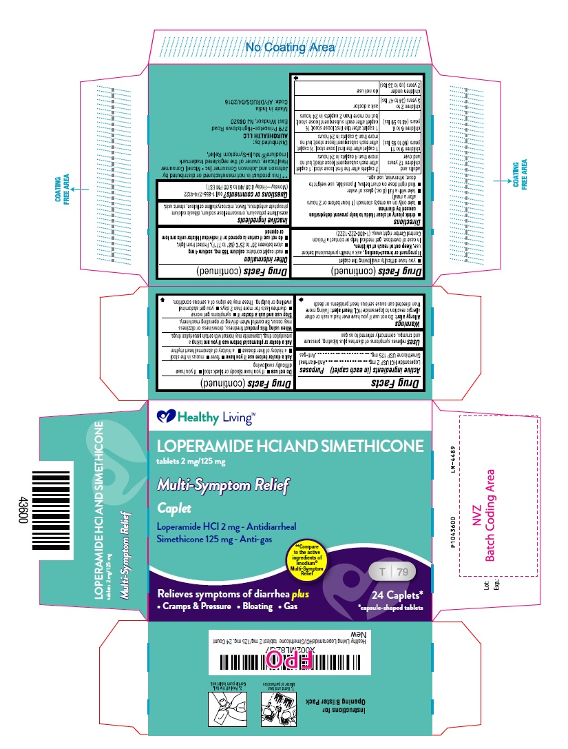 PACKAGE LABEL-PRINCIPAL DISPLAY PANEL - 2 mg/125mg (12 Caplets) Blister Carton Label