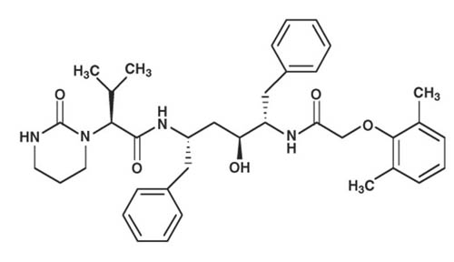 lopinavir chemical structture