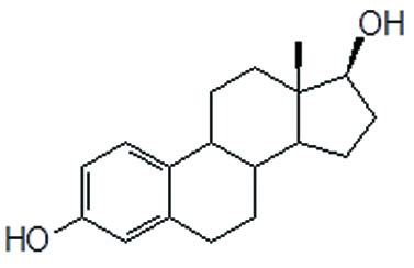 estradiol chem structure