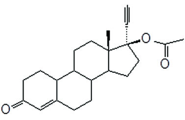 noreth acetate chem structure