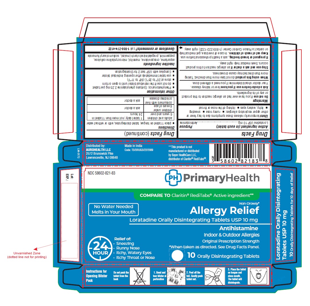 PACKAGE LABEL-PRINCIPAL DISPLAY PANEL - 10 mg, Blister Carton (10 Orally Disintegrating Tablets)