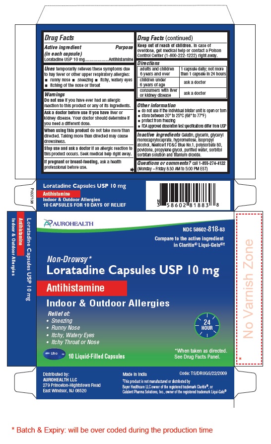 PACKAGE LABEL-PRINCIPAL DISPLAY PANEL - 10 mg (10 Capsule Blister Carton)