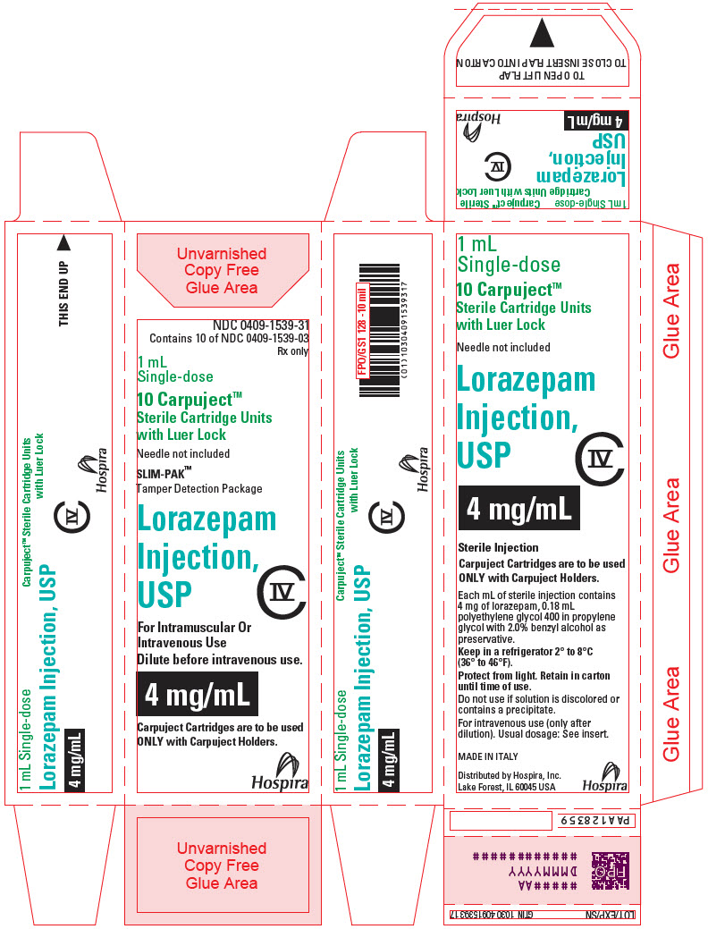 PRINCIPAL DISPLAY PANEL - 4 mg/mL Cartridge Carton