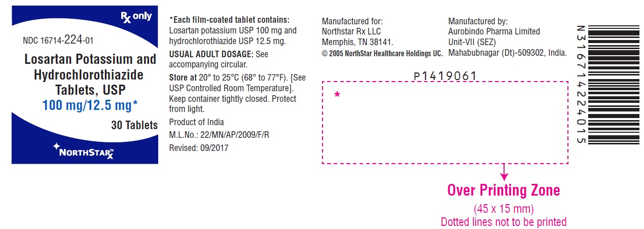 PACKAGE LABEL-PRINCIPAL DISPLAY PANEL - 100 mg/12.5 mg (30 Tablets Bottle)