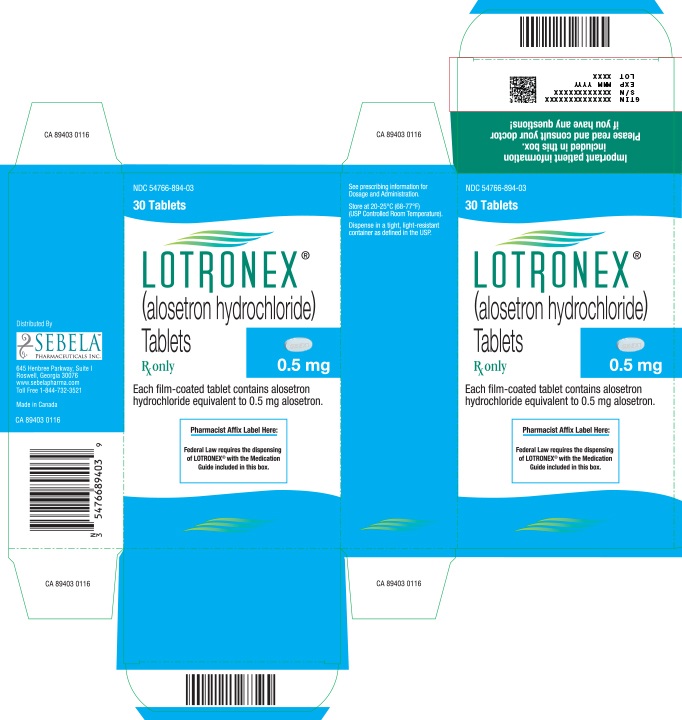 Lotronex 0.5 mg Carton
