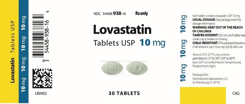 Lovastatin Tablets USP 10 mg