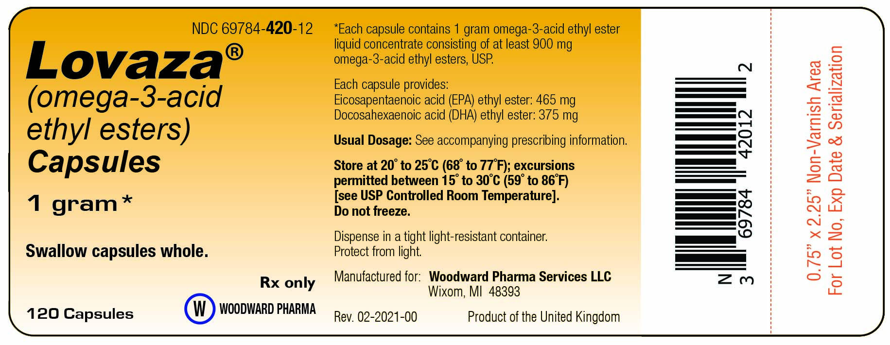 Lovaza omega-3-acid ethyl esters 1000 mg