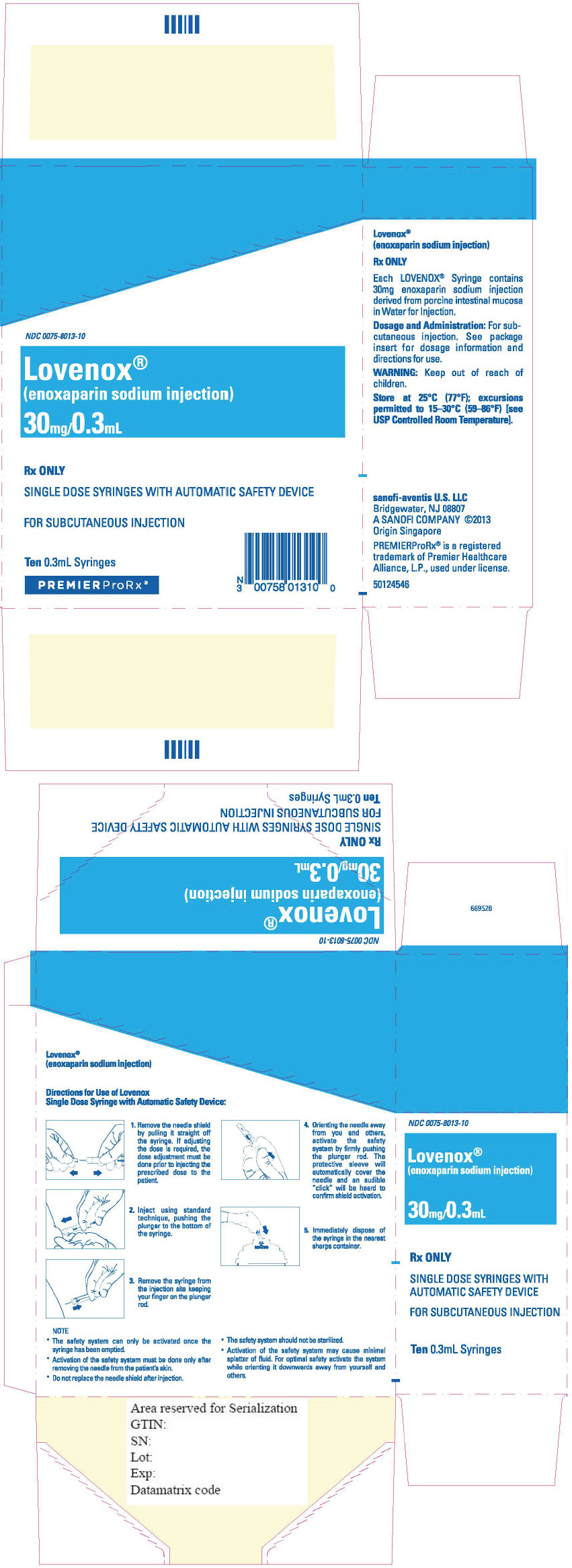 Principal Display Panel - 30 mg/0.3 mL Syringe Blister Pack Carton