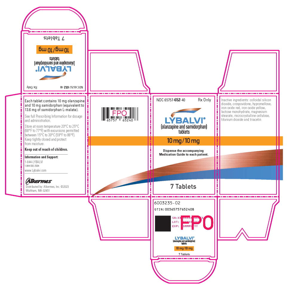 Principal Display Panel - 10 mg/10 mg 7 Tablets Carton Label
