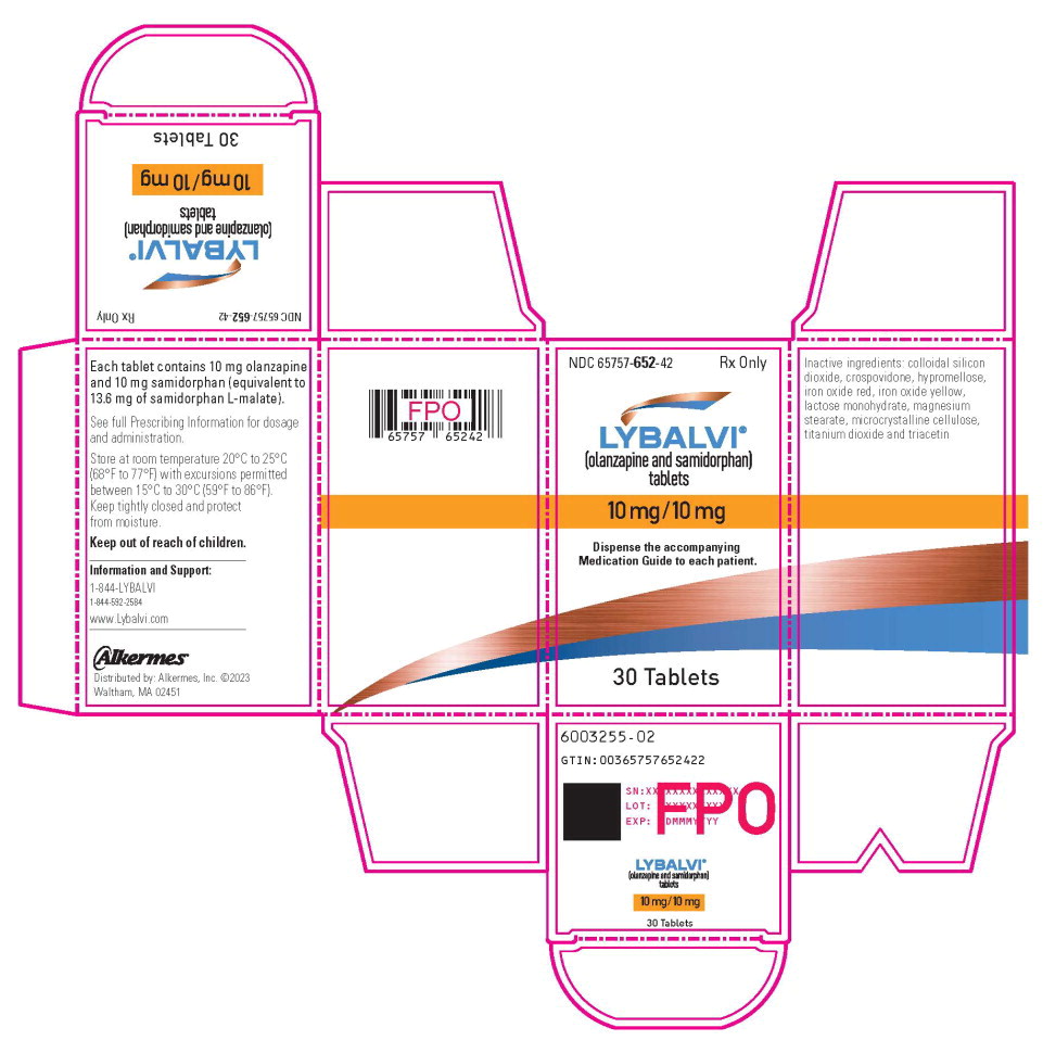 Principal Display Panel - 10 mg/10 mg 30 Tablets Carton Label
