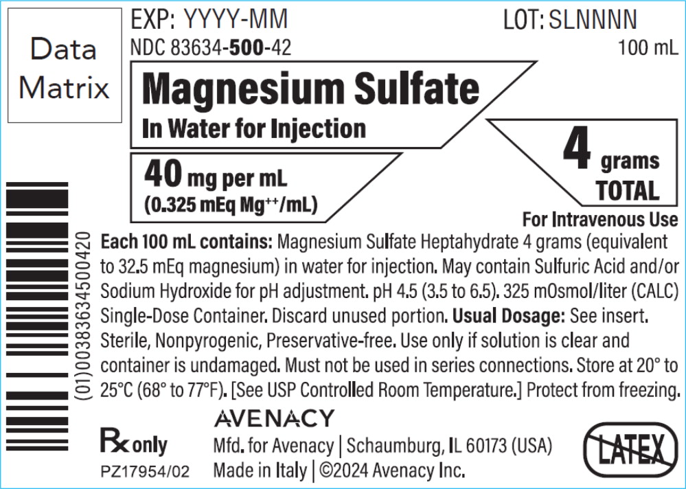 PACKAGE LABEL – PRINCIPAL DISPLAY PANEL – BAG
