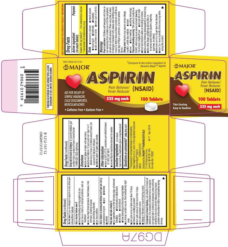 Aspirin 325 mg tablets