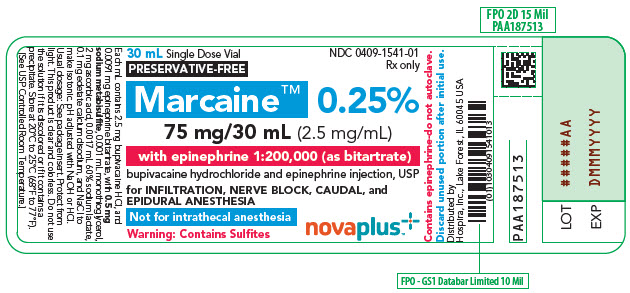 PRINCIPAL DISPLAY PANEL - 75 mg/30 mL Vial Label