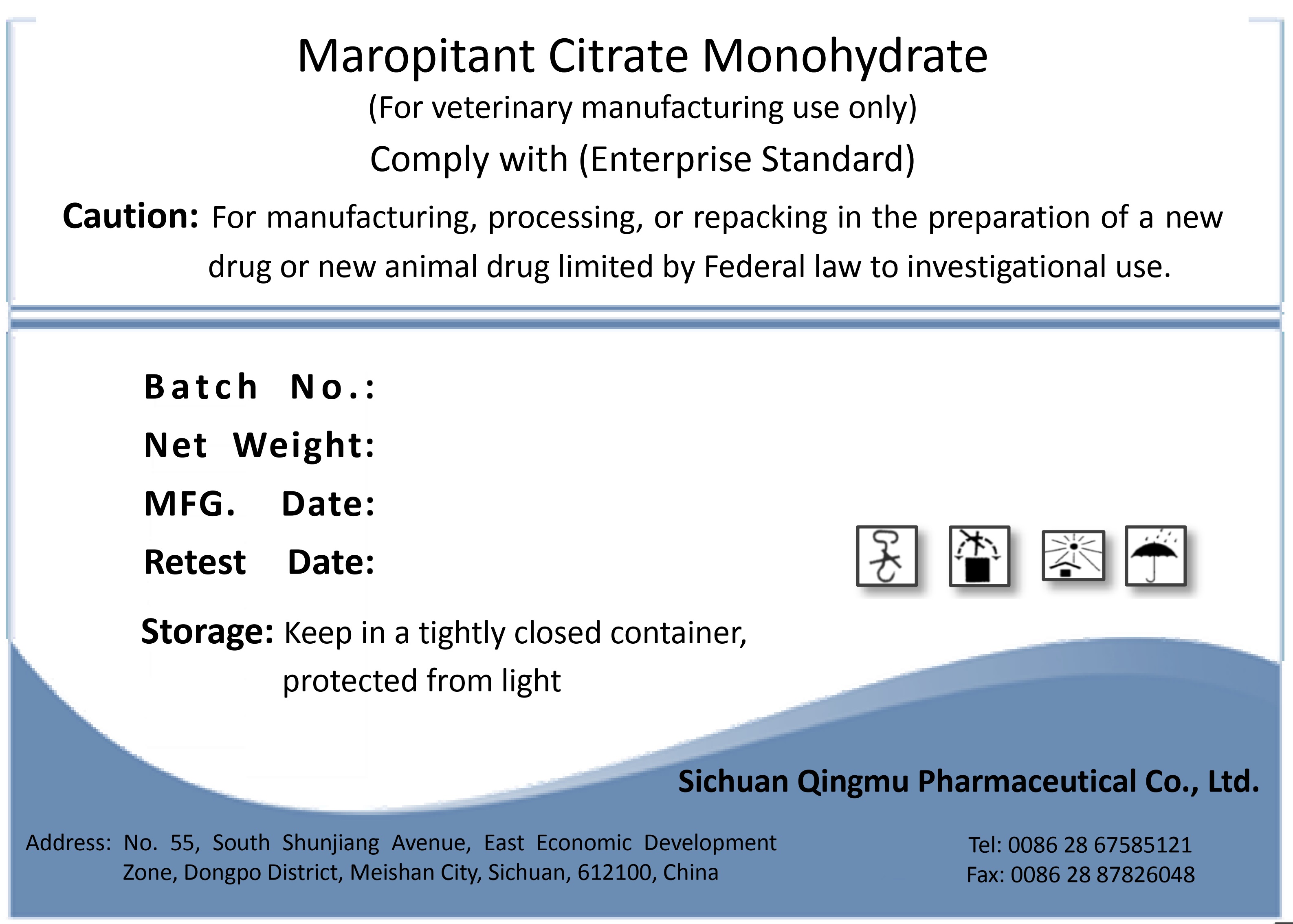 Label of maropitant citrate