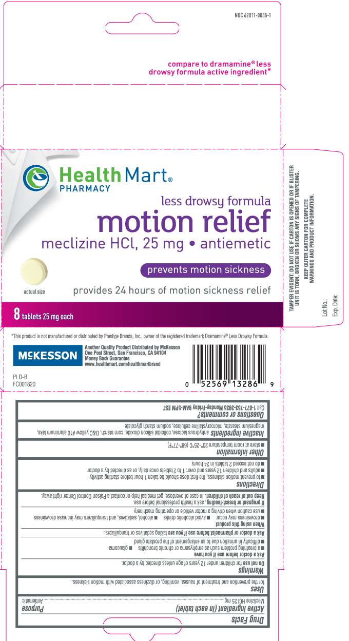 Motion Relief - Less Drowsy Formula | Meclizin Hcl Tablet while Breastfeeding
