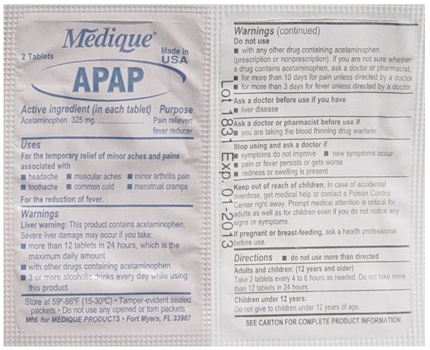 Medique APAP