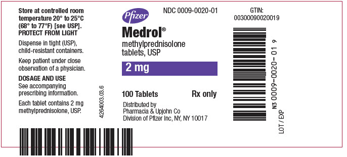 Principal Display Panel - 2 mg Tablet Bottle Label