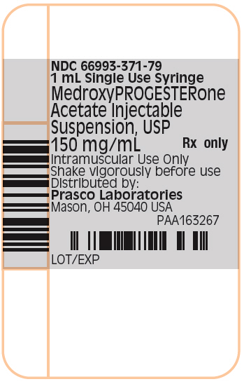 PRINCIPAL DISPLAY PANEL - 150 mg/mL Syringe Label