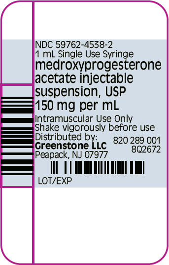 Principal Display Panel - 1 mL Syringe Label