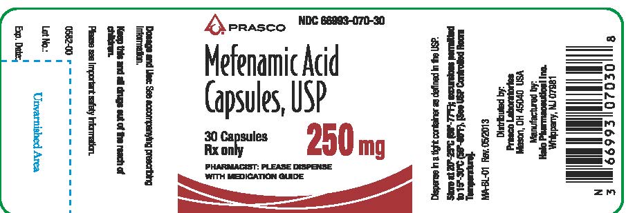 Mefenamic Acid Capsules, USP