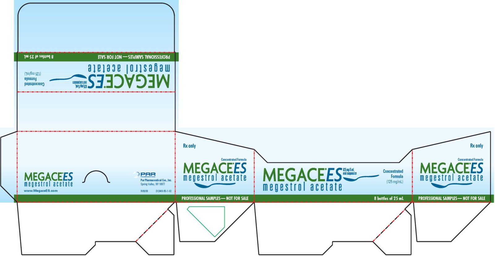 Megace ES Carton Label