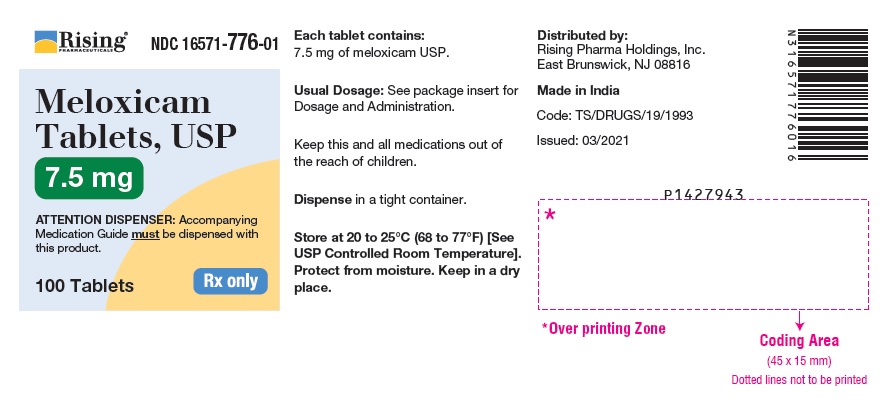 PACKAGE LABEL-PRINCIPAL DISPLAY PANEL - 7.5 mg (100 Tablet Bottle)