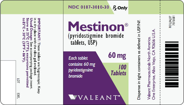 PRINCIPAL DISPLAY PANEL - 60 mg Tablets Bottle Label