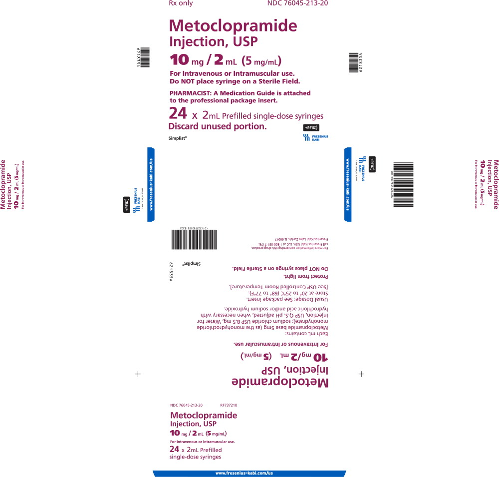 PACKAGE LABEL – PRINCIPAL DISPLAY – Metoclopramide 2 mL Carton Panel
