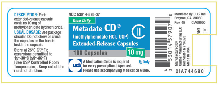 Principal Display Panel - 10 mg Capsule Bottle Label