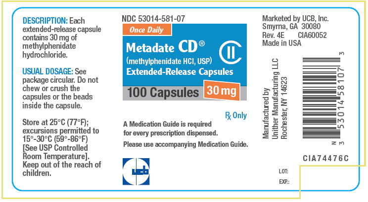 Principal Display Panel - 30 mg Capsule Bottle Label