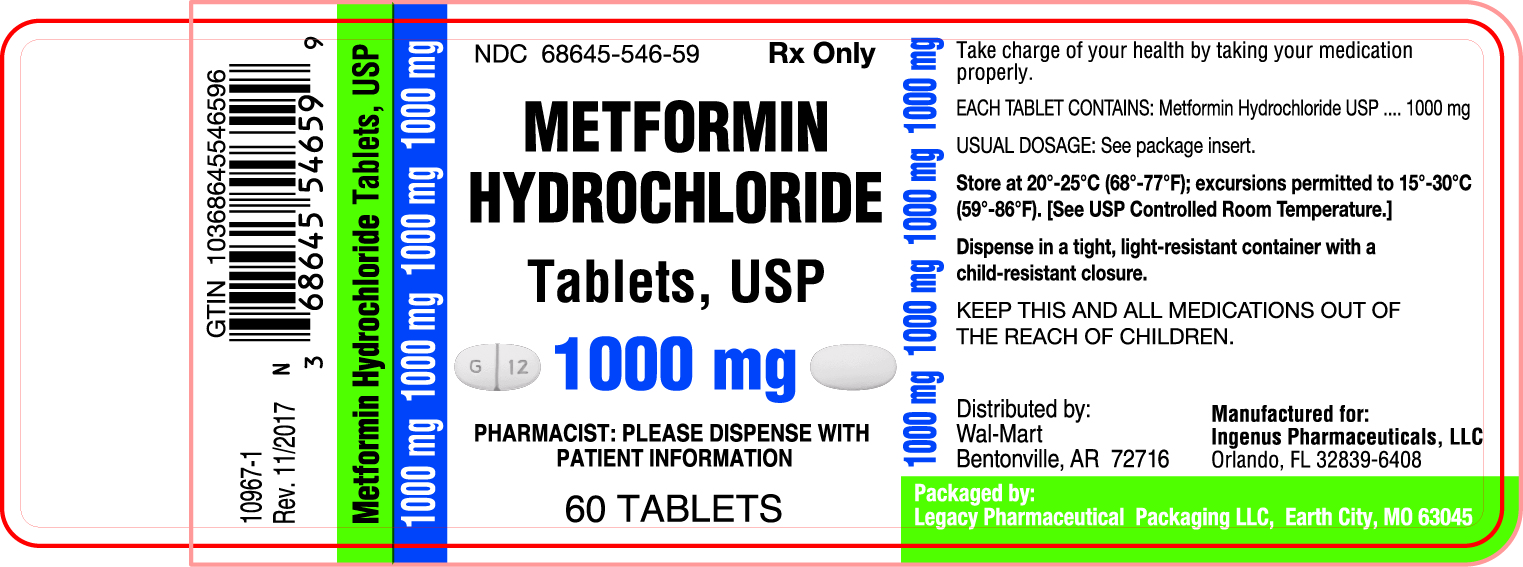 Metformin Tablets 1000mg