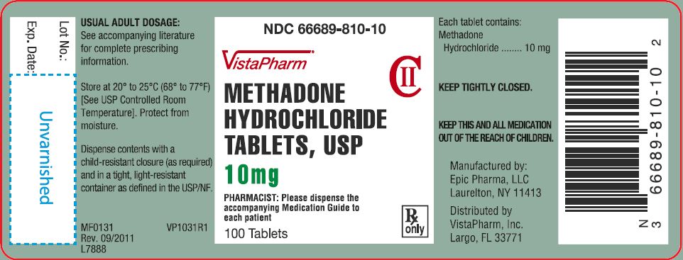 Methadone Bottle Label